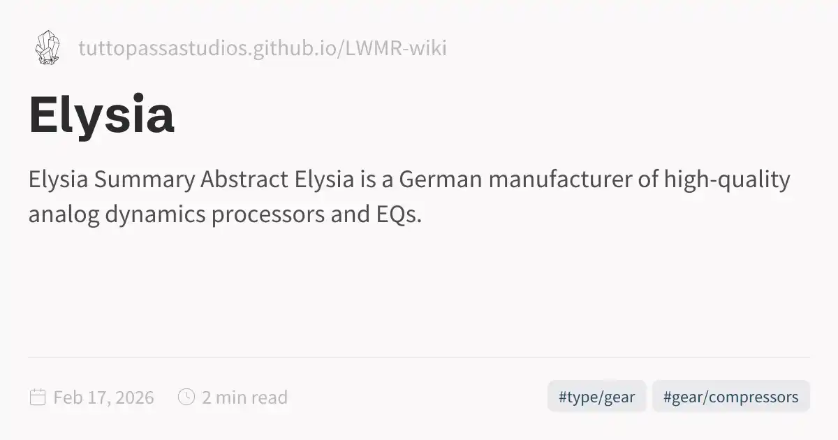 Elysia