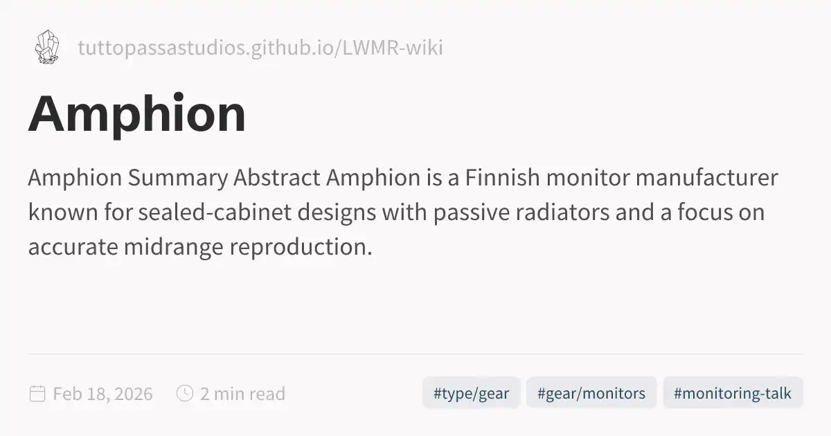 Amphion